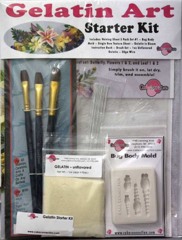 Gelatin Art Starter Kit Cake Connection